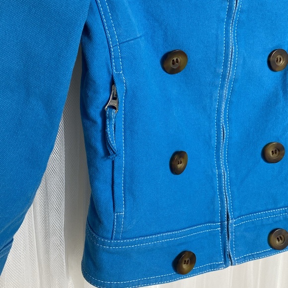 REDUCED!!BCBG MaxAzria periwinkle blue casual jacket! Size XXS - Picture 6 of 17